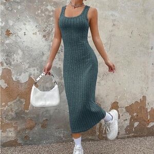 Shein Solid Tank Dress